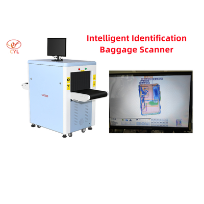 identification intelligente de 80Kv X Ray Security Baggage Scanner With