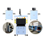 Vitesse disponible de convoyeur d'OEM Mini Size X Ray Baggage Scanner 0.22m/S